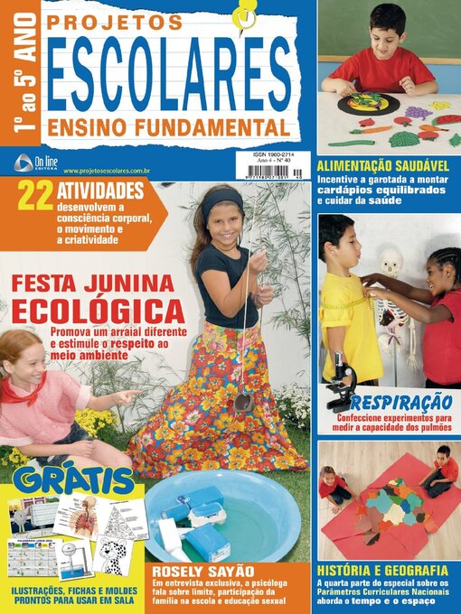 Title details for Projetos Escolares - Ensino Fundamental by Online Editora - Available